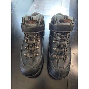 Dr. Comfort Yukon Men's 13W Black Leather Hiking Boots Diabetic Therapeutic 9419